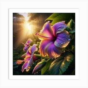 Hibiscus Flower 1 Art Print