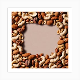 Nut Frame Art Print