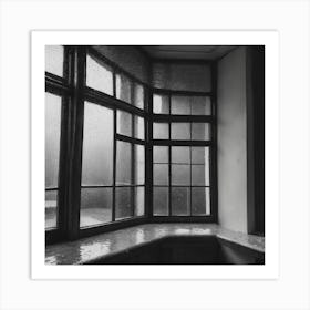 Wet Window Art Print