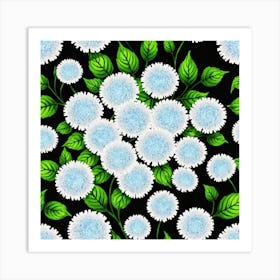 Chrysanthemums 26 Art Print