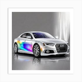 Audi A6 Art Print