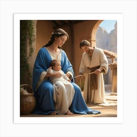 Birth Of Jesus 4 Art Print