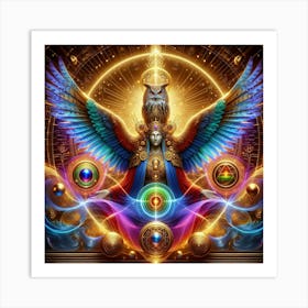 Angel Of Light 2 Art Print