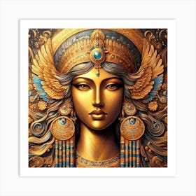 Cleopatra Portrait Artwork 78 Art Print