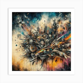 'The City' 2 Art Print