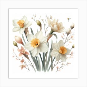 Daffodils Art Print