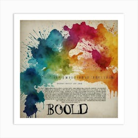 Bood well Bood style item Art Print