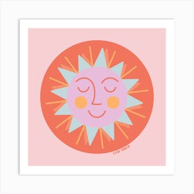 Pastel Sun Poster