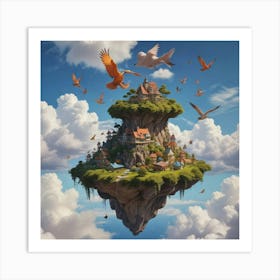 Island In The Sky 9 Art Print