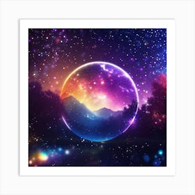 Nebula 3 Art Print