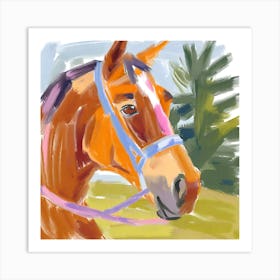 Thoroughbred Horse 04 1 Art Print