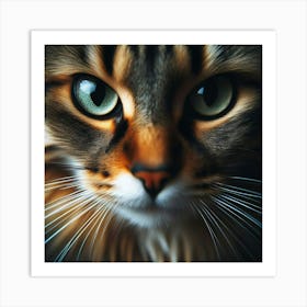 Portrait Of A Cat 4 Art Print