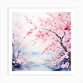 Cherry Blossoms 24 Art Print