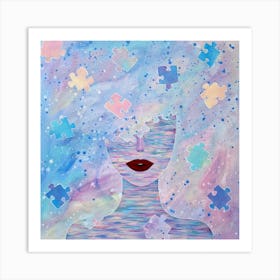 Jigsaw Puzzle Art Print