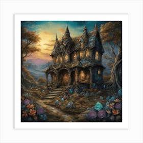 Fairytale House Art Print