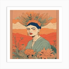 Frida Kahlo 1 Art Print