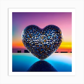 Heart Artwork Art Print