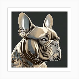 French Bulldog Canvas Print 1 Art Print