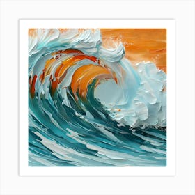 Ocean Wave 2 Art Print