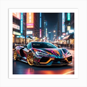 Mclaren 720s Art Print