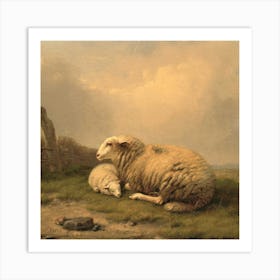 Sheeps 7 Art Print