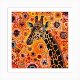 Giraffe 17 Art Print