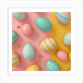 Easter Eggs 2 Art Print