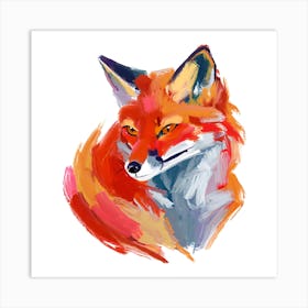 Red Fox 04 1 Art Print