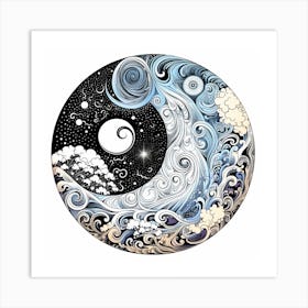 Yin Yang 32 Art Print