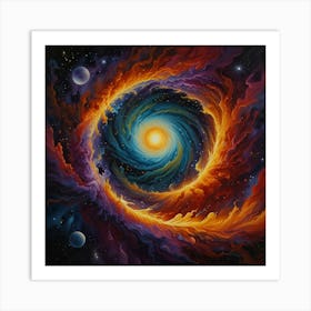 Spiral Galaxy Art Print