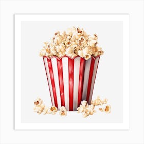 Popcorn In A Bucket 1 Art Print