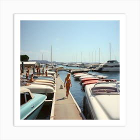 The Old Marina ~Reimagined 112 Art Print