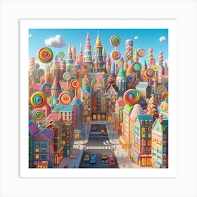 Cityscape Art Print