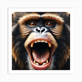 Chimpanzee 8 Art Print