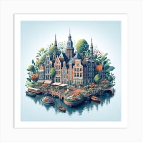 Amsterdam 2 Art Print