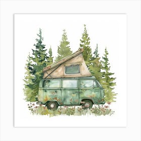 Camper Van 4 Art Print