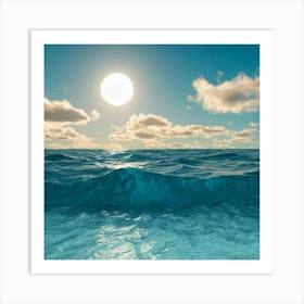 Ocean Art Art Print