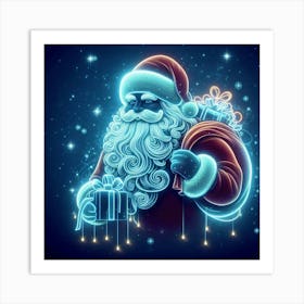 Santa Claus 1 Art Print