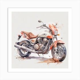 Motorbike 1 Art Print