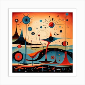 Abstract Painting 131 Art Print