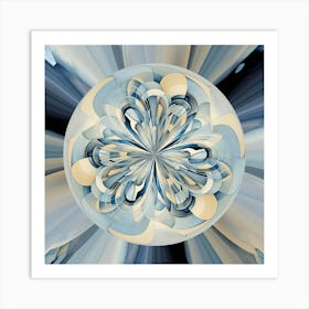 Whirling Geometry_#9 Art Print