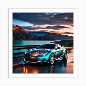 Aston Martin V12 1 Art Print