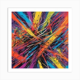 Abstract Painting 96 Art Print