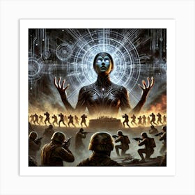 Queen Sorath Psychological Warfare Art Print