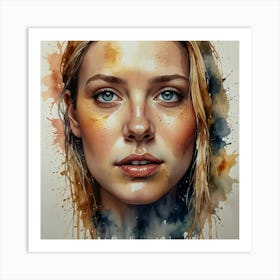 Portrait Of A Woman 62 Art Print