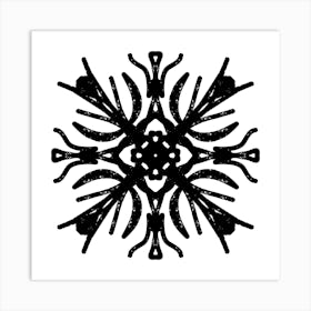 Snowflake 17 Art Print