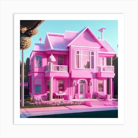 Barbie Dream House (251) Art Print