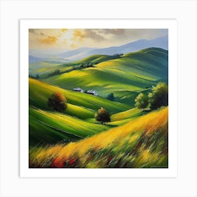 Tuscany 3 Art Print