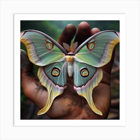 Luna Moth Art Print