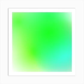 Abstract Green Background 1 Art Print
